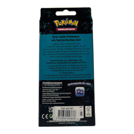 Pokemon Schwert & Schild Knock-Out Kollektion Galar-Laschoking (deutsch)