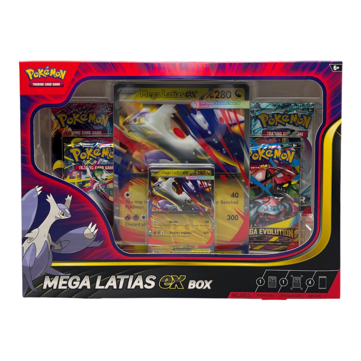 Pokemon Mega Entwicklung/Karmesin & Purpur Mega Latias EX Box (englisch)