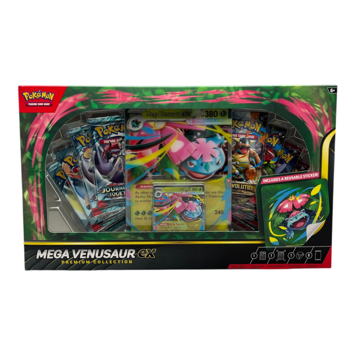 Pokémon Karmesin & Purpur/Mega Entwicklung Mega Venusaur EX Kollektion (englisch)