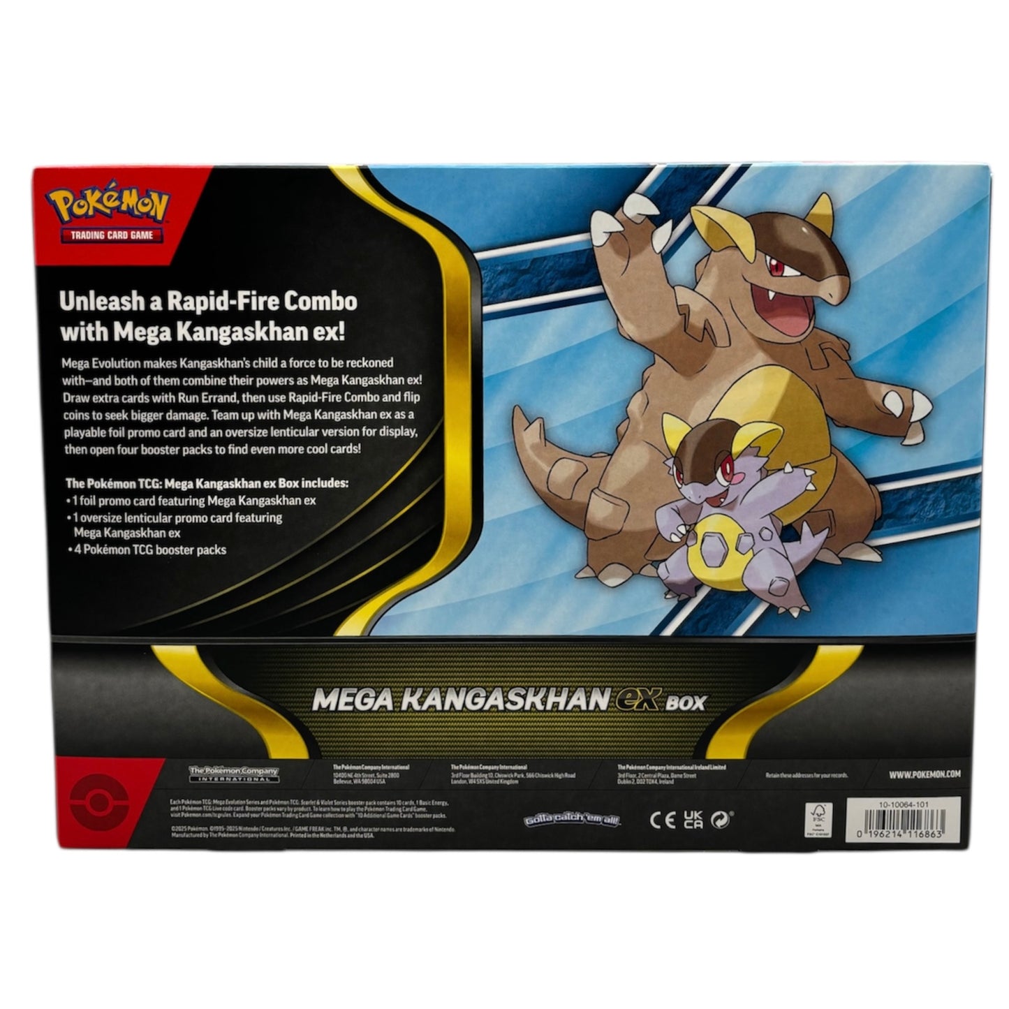 Pokemon Karmesin & Purpur/Mega Entwicklung Mega Kangashkan ex Kollektion (englisch)