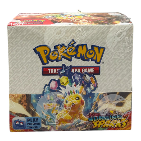 Pokemon Karmesin & Purpur Surging Sparks Display (englisch)