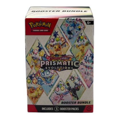 Pokemon Karmesin & Purpur Prismatic Evolution Boosterbundle (englisch)