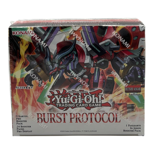 Yu-Gi-Oh! - Burst Protocol 1. Auflage - Display (deutsch)