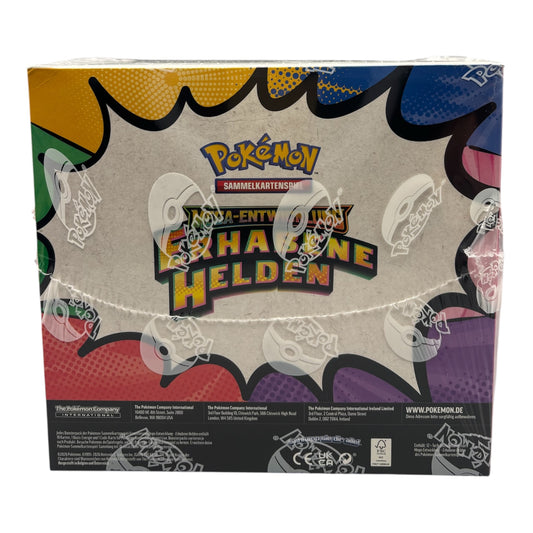Pokemon Mega Entwicklung Erhabene Helden 3-Pack Blister Display (deutsch)