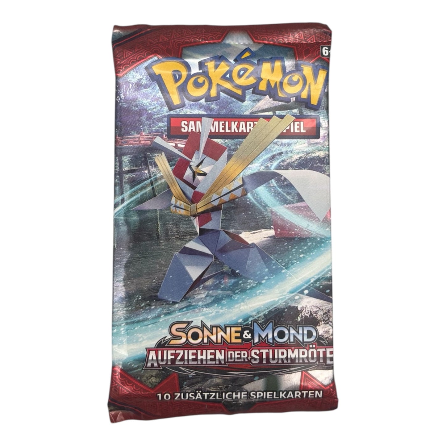 Pokemon Sonne & Mond Aufziehen der Stürmröte Booster (deutsch)