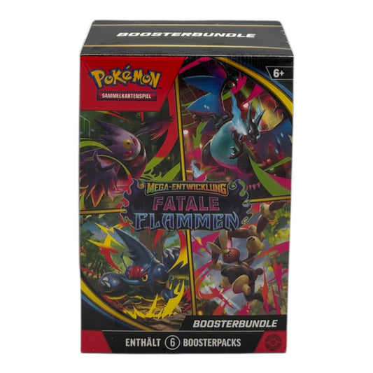 Pokemon Mega Entwicklung Fatale Flammen Boosterbundle (deutsch)