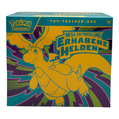 Pokemon Mega Entwicklung Erhabene Helden Top-Trainer-Box (deutsch)