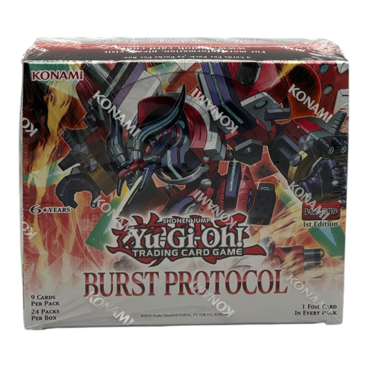 Yu-Gi-Oh! - Burst Protocol 1. Auflage - Yugioh Display (englisch)