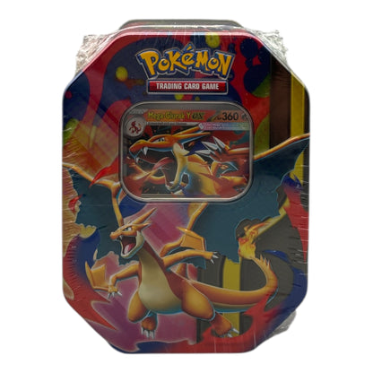 Pokemon Mega Entwicklung/Karmesin Purpur Mega Glurak ex Y Tin-Box (deutsch)