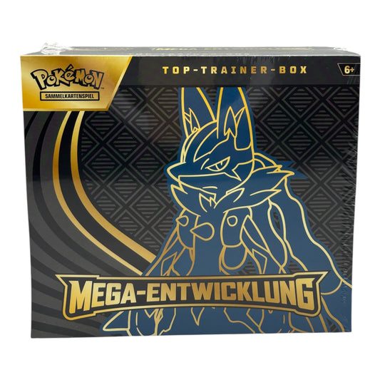 Pokemon Lucario Mega Entwicklungen Top-Trainer-Box (deutsch)