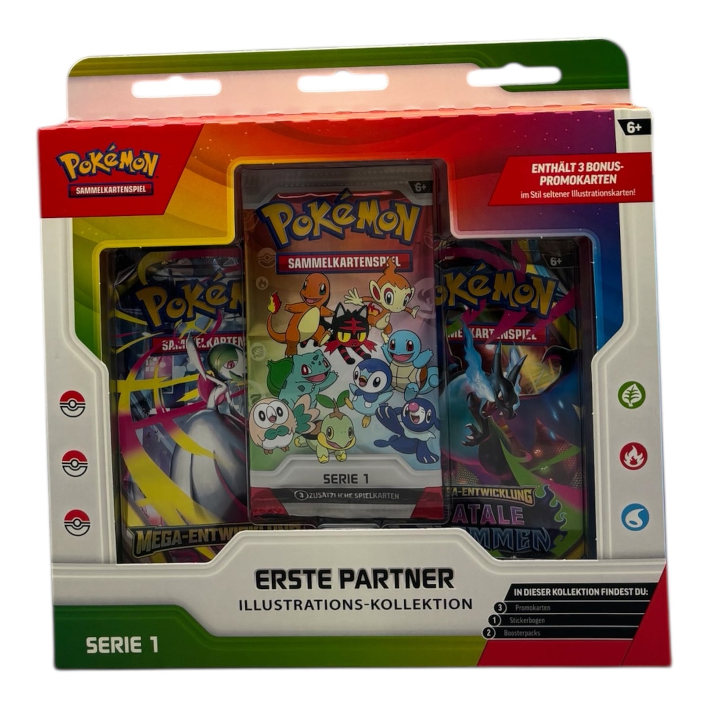 Pokemon Mega Entwicklung Erste Partner Kollektion (deutsch)