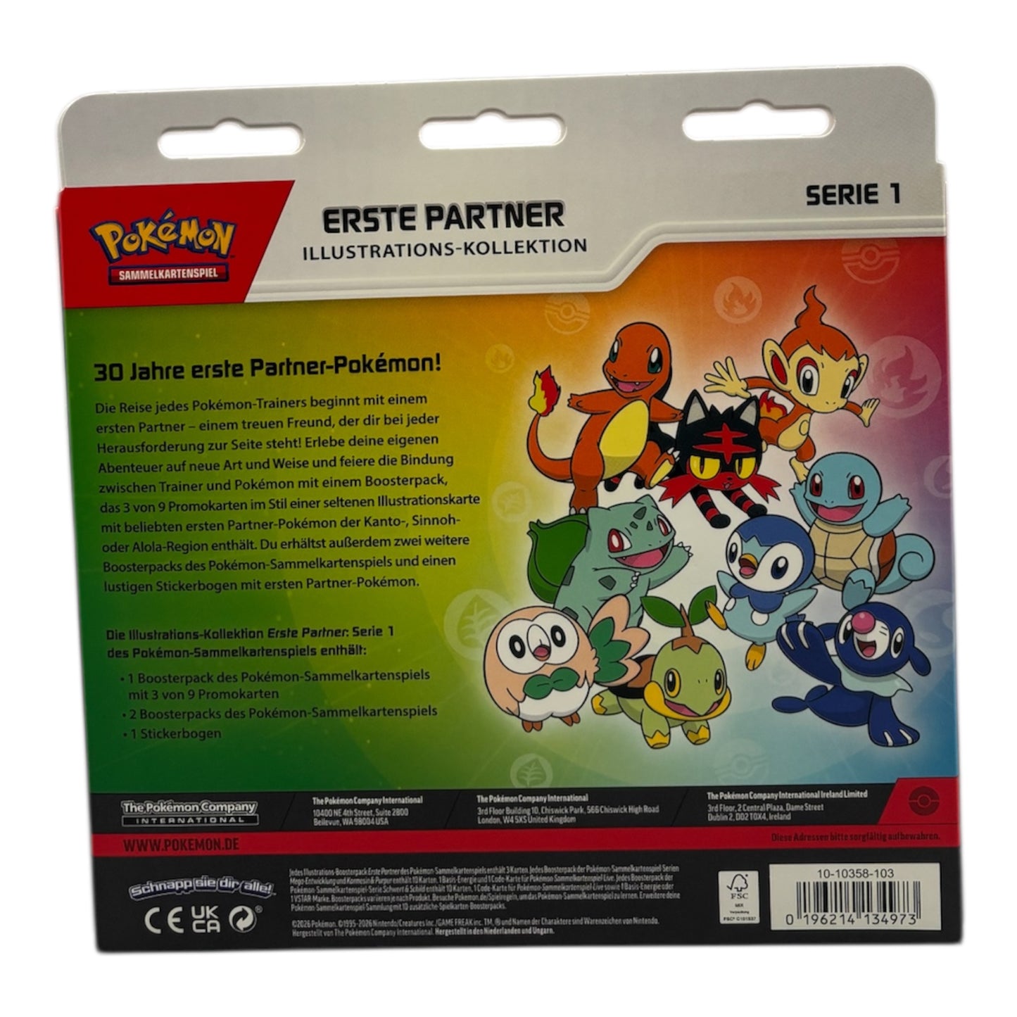 Pokemon Mega Entwicklung Erste Partner Kollektion (deutsch)
