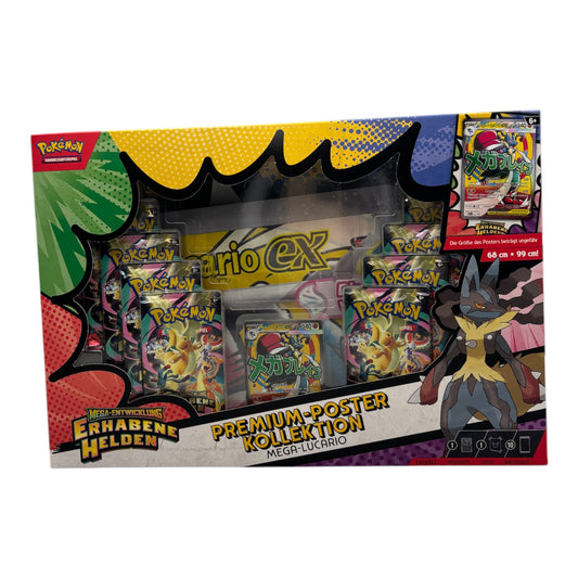 Pokemon Mega Entwicklung Erhabene Helden Mega Lucario Premium-Poster Kollektion (deutsch)
