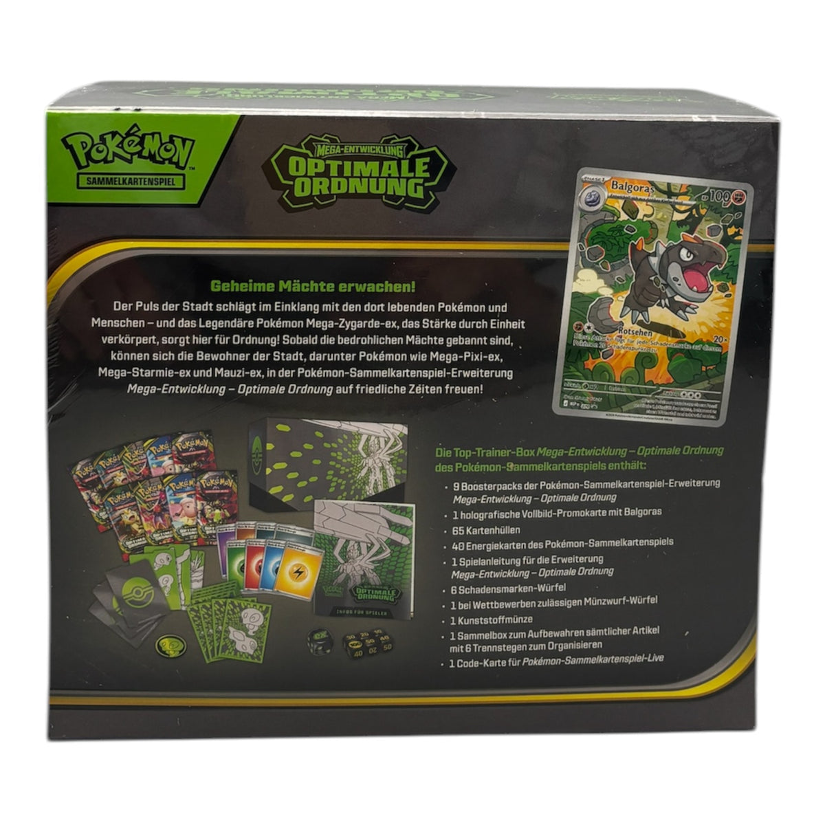 Pokemon Mega Entwicklung Optimale Ordnung Top-Trainer-Box (deutsch)