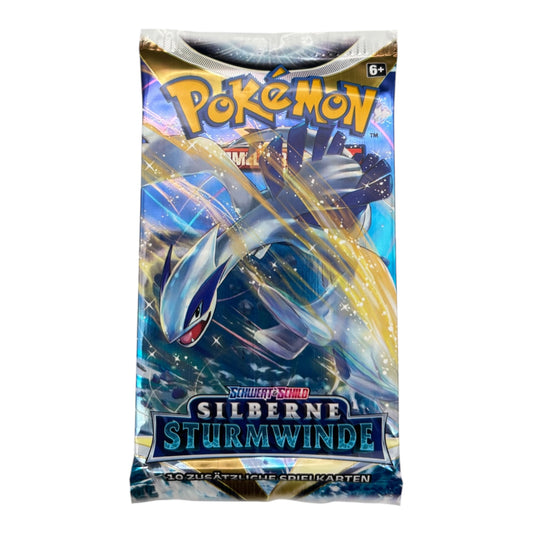 Pokemon Schwert & Schild Silberne Sturmwinde Booster (deutsch)