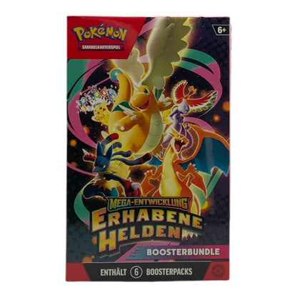 Pokemon Mega Entwicklung Erhabene Helden Boosterbundle (deutsch)