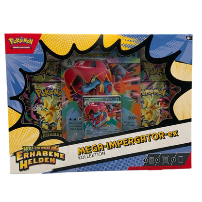Pokemon Mega Entwicklung Erhabene Helden Mega Impergator EX Kollektion (deutsch)